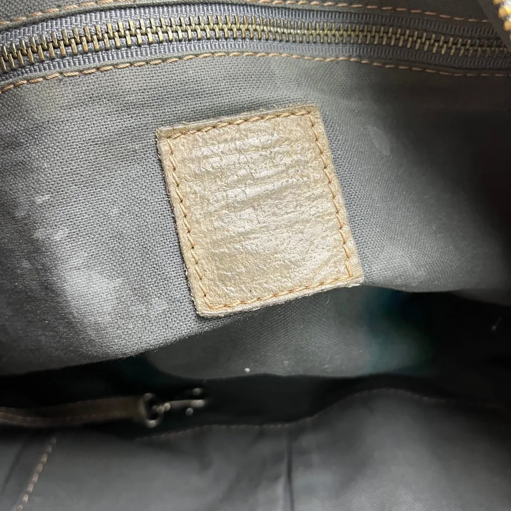 Frye Distressed Tan Leather Hobo Bag - Picture 14 of 16